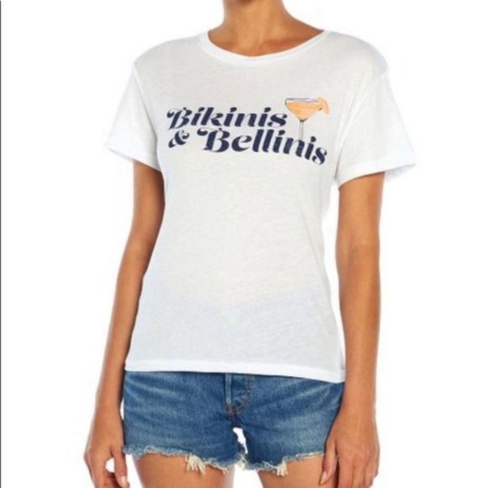 Wildfox Bikinis & Bellinis Keke tee, M NWT
